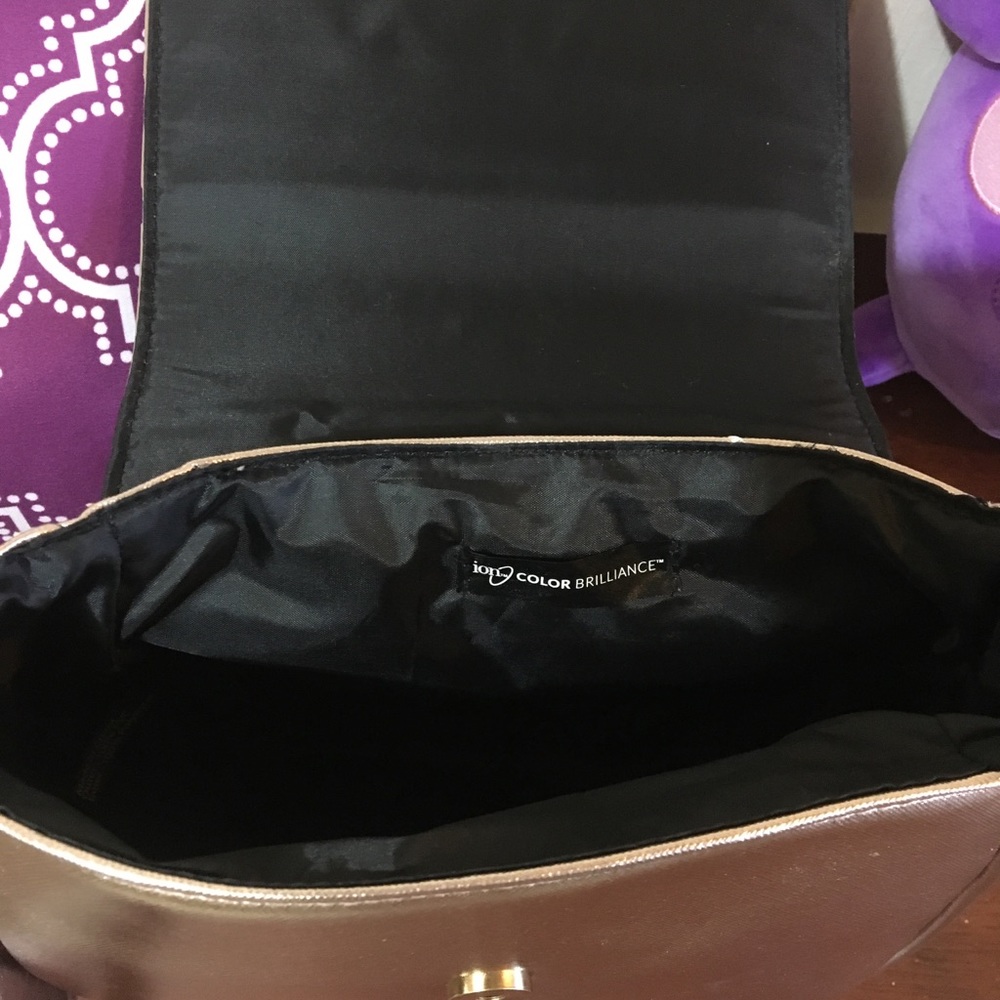Rose gold handbag fashion women
